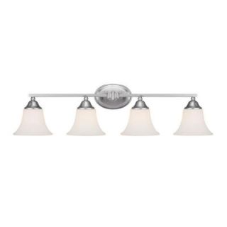 Filament Design 3 Light Matte Nickel Vanity Light with Soft White Glass CLI CPT203395809