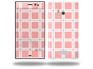 Squared Pink   Decal Style Skin (fits Nokia Lumia 928)