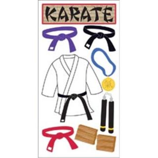 Trends International 451523 Essentials Dimensional Stickers 2. 75 inch x 6. 75 inch Sheet Karate