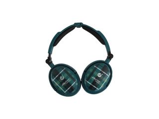 AblePlanet EXTREME Green XNC230G 3.5mm/ 6.3mm Connector Circumaural Foldable Active Noise Cancelling Headphone
