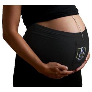 Sound Beginnings 2033B Belly Band With Prenatal Sound Delivery System   Black Size C