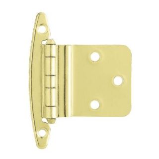 Liberty 3/8 in. Polished Brass Inset Hinge without Spring (1 Pair) H00930C PB O2