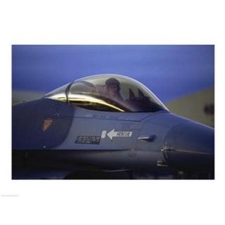 General Dynamics F 16 Falcon Jet Fighter Poster Print (24 x 18)
