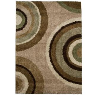 Orian Rugs Eclipse Green Tea 6 ft. 7 in. x 9 ft. 8 in. Area Rug 238525