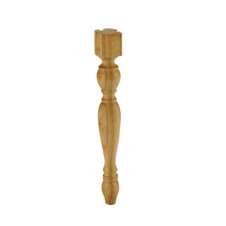 Pine End Table Leg (Actual 1.9685 in x 22 in)