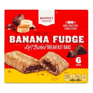 Market Pantry Banana Fudge Filled Cereal Bars 8 Count