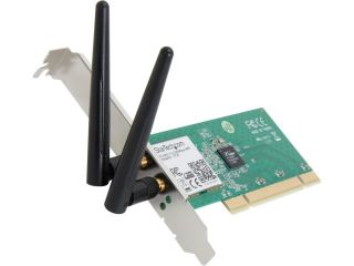 StarTech PCI300WN2X2 Wireless Adapter IEEE 802.11b/g/n PCI Up to 300Mbps Wireless Data Rates
