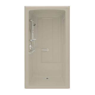 KOHLER White Acrylic One Piece Shower (Common 38 in x 45 in; Actual 84 in x 37.25 in x 45 in)