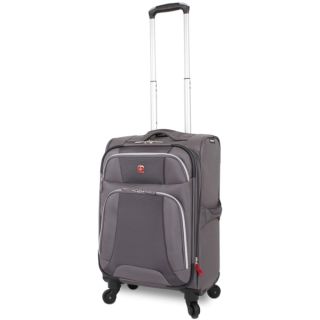 Wenger Monte Leone Black 20 inch Expandable Carry on Spinner Upright