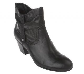 Tignanello Leather Ankle Boots with Strap Detail   A216119 —