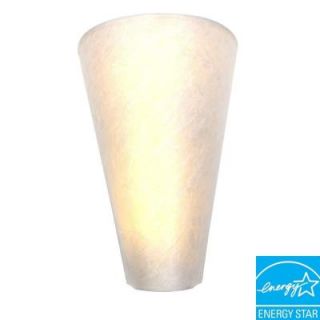 It's Exciting Lighting 3 LED Wall Mount Moire Pattern Fabric Shade Battery Operated Sconce IEL HC8000
