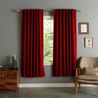 Aurora Home Insulated 72 inch Thermal Blackout Curtain Panel Pair