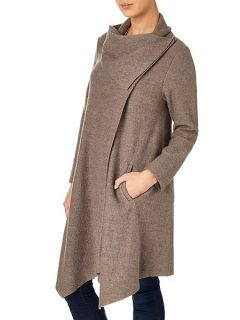 Phase Eight Bellona waterfall coat Brown