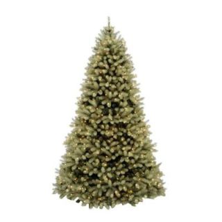Home Accents Holiday 10 ft. Pre Lit Downswept Douglas Fir Artificial Christmas Tree with Clear Lights PEDD1 312 100