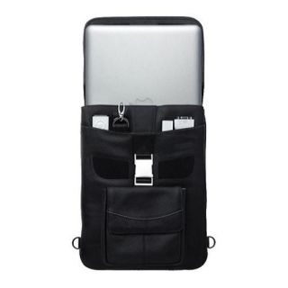 MacCase 15in Premium Leather MacBook Pro Flight Jacket Black