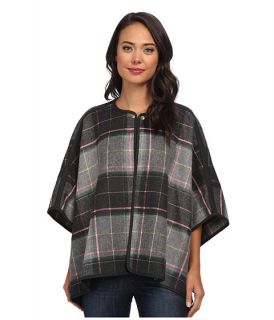 French Connection Fast Felix Check Cape 70CXF Charcoal/Multi