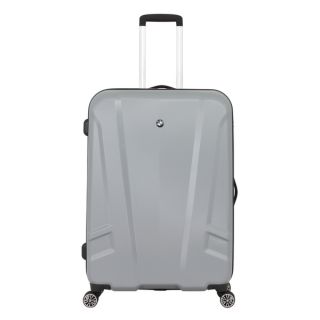 BMW 27 inch Silver Medium Hardside Spinner Upright Suitcase   16976085