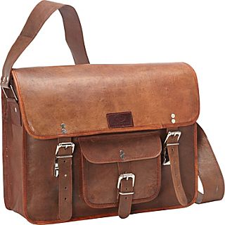 Sharo Leather Bags Computer Messenger Bag
