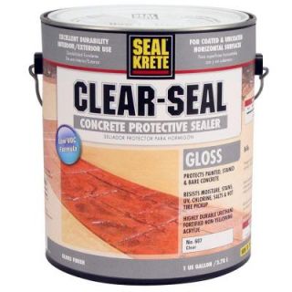 Seal Krete 1 gal. Clear Seal Gloss Sealer Low VOC 607001