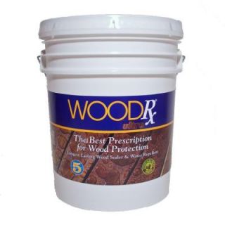 WoodRx Ultra 5 gal. Classic Pressure Treated Wood Stain and Sealer 625035