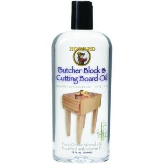 Howard 12 oz. Cutting Board Oil BBB012