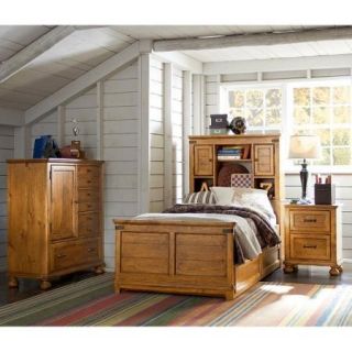 Bryce Canyon Bookcase Bed   Heirloom Pine