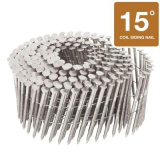 Hitachi 2 1/2 in. x 0.090 Ring Stainless Steel 304 Wire Coil 16° Fastener (900 Box) 13356
