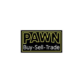 Double Stroke Pawn Buy Sell Trade Clear Backing Neon Sign 20'' Tall x 37'' Wide