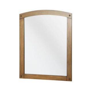 Home Decorators Collection Avondale 30 3/4 in. x 24 1/4 in. Wall Mirror in Weathered Pine AVHM2430