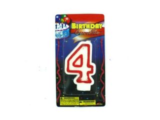 Numerical birthday candle   Set of 60 (Party Supplies Birthday Candles)   Wholesale