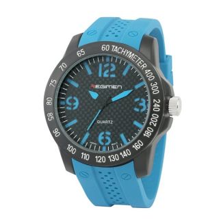 Regimen Mens RW1012 C6 Blue Analog Watch