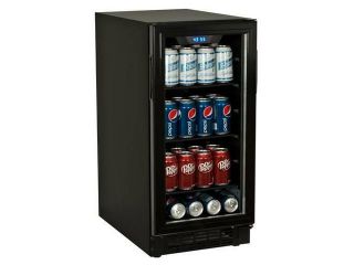 Koldfront 80 Can Built In Beverage Cooler   Black
