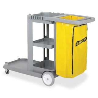 Genuine Joe Workhorse Janitors Cart