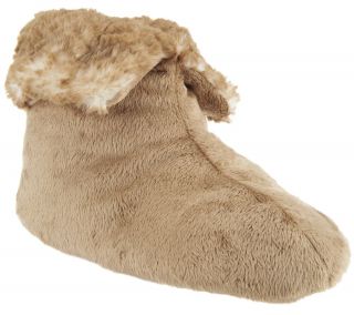 Dennis Basso Slippers with Faux Fur Lining —