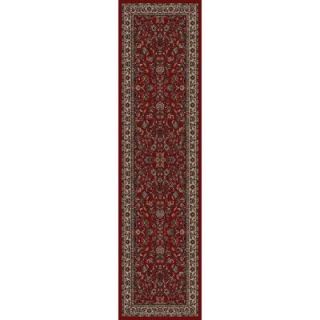 Concord Global Trading Persian Classics Kashan Red 2 ft. x 7 ft. 7 in. Rug Runner 20202