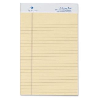 Sparco Colored Jr. Legal Ruled Writing Pads   16678420  