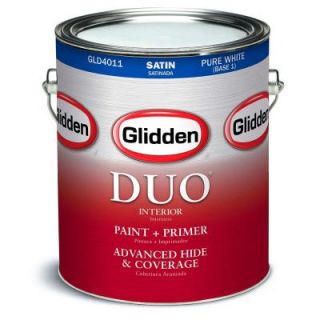 Glidden 1 gal. Base 2 Satin Interior Paint and Primer GLD4012 01