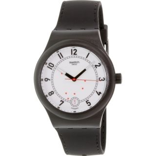 Swatch Mens Originals SUTB402 Black Rubber Swiss Automatic Watch