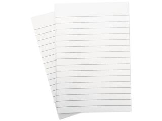 Sugar Cane Self Stick Notes, 4 X 6, Lined White, 90 Sheets/Pad, 12 Pad