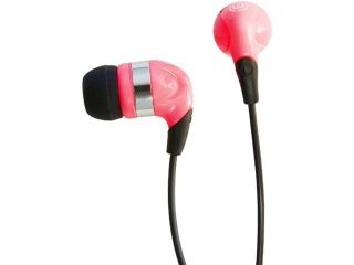 Empire Brands Wicked Jaw Breaker   Pink 3.5mm Gold Plated Connector Canal Headphone