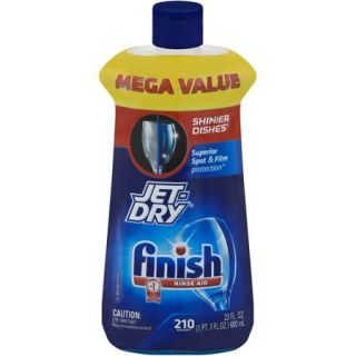 Finish Jet Dry Rinse Aid, Dishwasher Rinse Agent, 23 Ounce