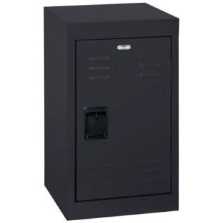 Sandusky 24 in. H Single Tier Welded Steel Storage Locker in Black LF1B151524 09