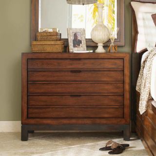 Tommy Bahama Home Ocean Club Coral 3 Drawer Nightstand