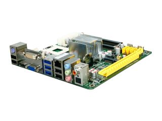JetWay JNC64 LF Socket P NVIDIA MCP79MH single chipset HDMI Mini ITX Intel Motherboard