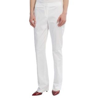 Lafayette 148 New York Stretch Cotton Sateen Pants (For Women) 8741R