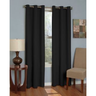 Commonwealth Home Fashions Hologram Grommet Single Curtain Panel