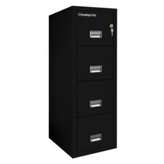SentrySafe G3120 Insulated 4 Drawer Legal Vertical Filing Cabinet   31 Inch