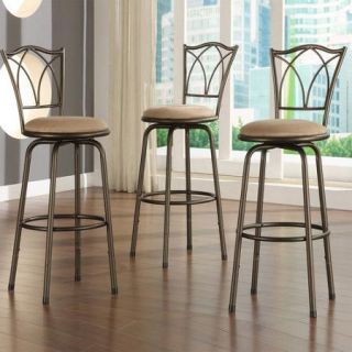 Kingstown Home Almeras 24'' Bar Stool with Cushion (Set of 3)