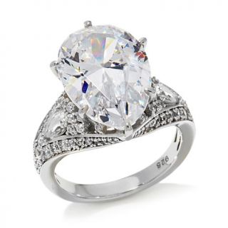 Victoria Wieck 11.91ct Absolute™ Pear Shaped Ring   7825246