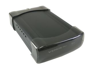 AMS VENUS DS 2316B2BK Aluminum 3.5" IDE USB 2.0 Black External Enclosure